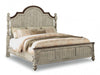 Flexsteel Wynwood Plymouth Queen Poster Bed in Whitewash Wood image