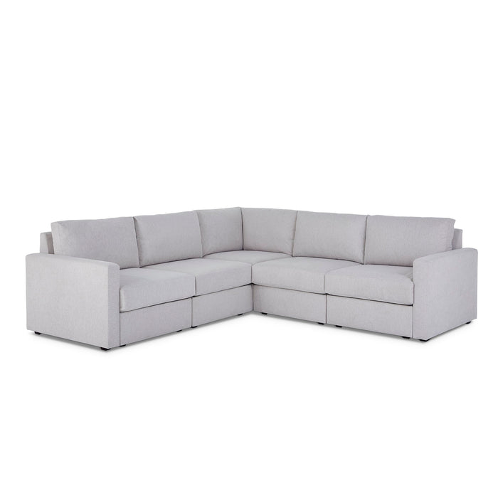 Flex 5-Seat Sectional with Standard Arm - 5000003528