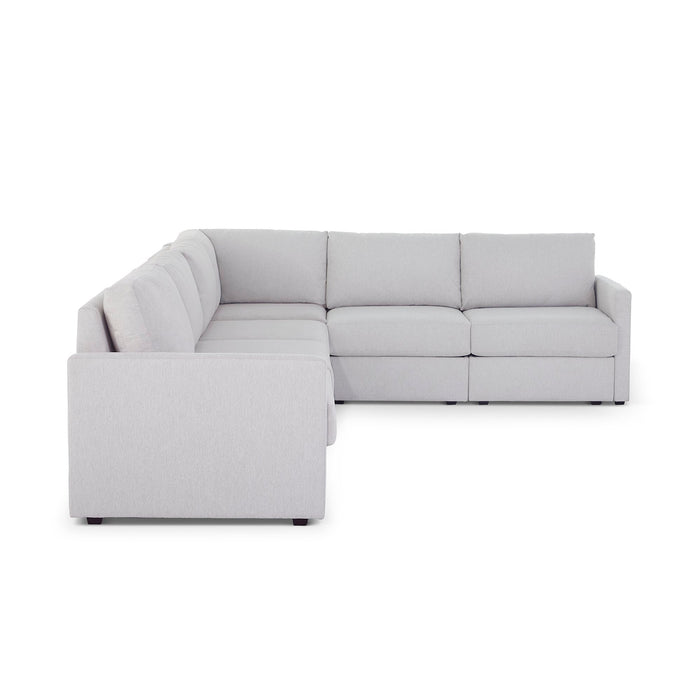 Flex 6-Seat Sectional with Narrow Arm - 5000003378