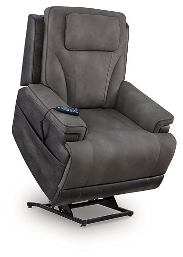 4Z-Peaceful Pause Power Lift Recliner - House Of Furniture/Allan's Gallery