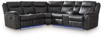 Sultan Meadow Reclining Sectional - House Of Furniture/Allan's Gallery