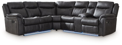 Sultan Meadow Reclining Sectional - House Of Furniture/Allan's Gallery