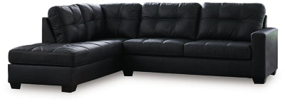 Barlin Mills Sectional with Chaise - House Of Furniture/Allan's Gallery