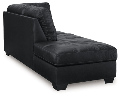 Barlin Mills Sectional with Chaise - House Of Furniture/Allan's Gallery