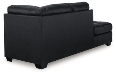 Barlin Mills Sectional with Chaise - House Of Furniture/Allan's Gallery