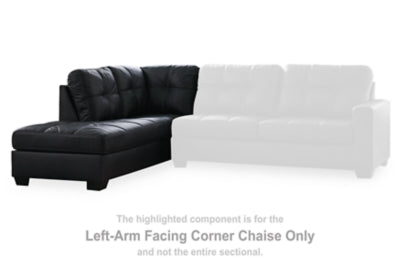 Barlin Mills Sectional with Chaise - House Of Furniture/Allan's Gallery