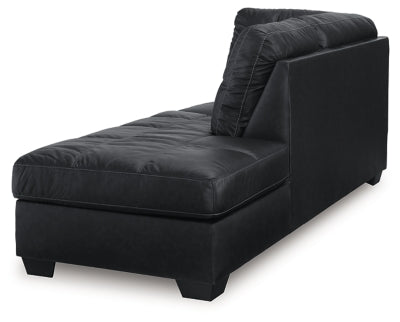 Barlin Mills Sectional with Chaise - House Of Furniture/Allan's Gallery