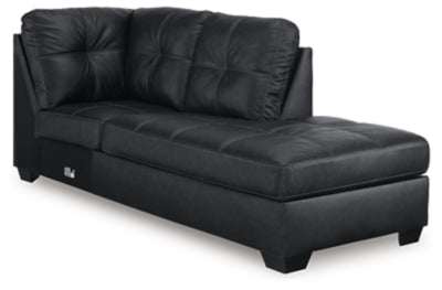 Barlin Mills Sectional with Chaise - House Of Furniture/Allan's Gallery