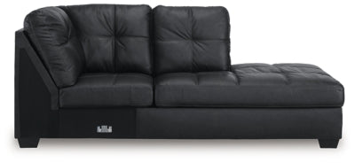 Barlin Mills Sectional with Chaise - House Of Furniture/Allan's Gallery