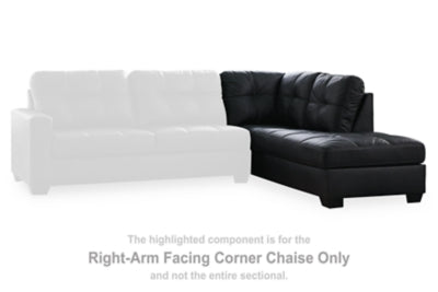 Barlin Mills Sectional with Chaise - House Of Furniture/Allan's Gallery