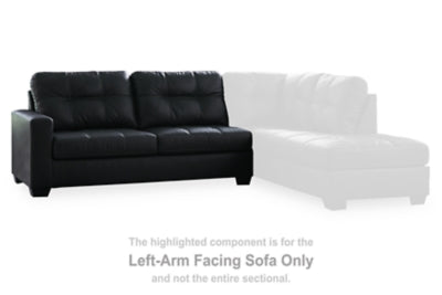 Barlin Mills Sectional with Chaise - House Of Furniture/Allan's Gallery