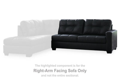 Barlin Mills Sectional with Chaise - House Of Furniture/Allan's Gallery
