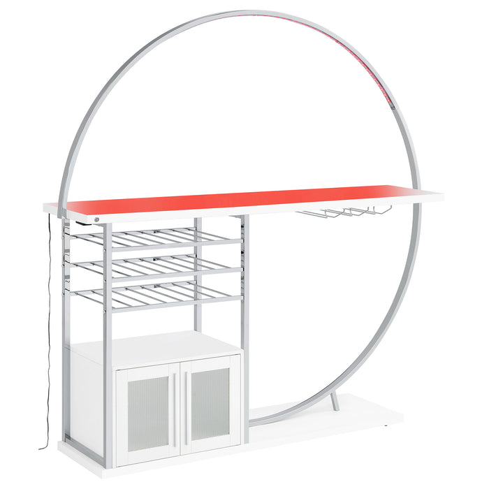 Risley Wine Cabinet with LED Lighting