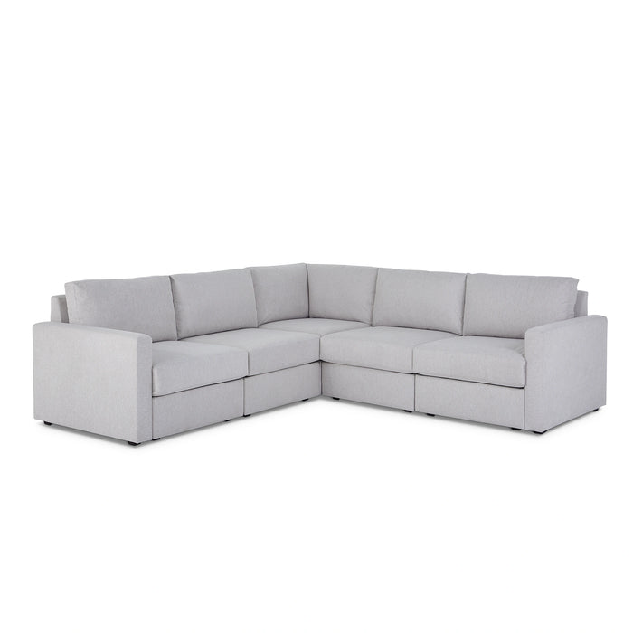 Flex 5-Seat Sectional with Standard Arm - 5000003528