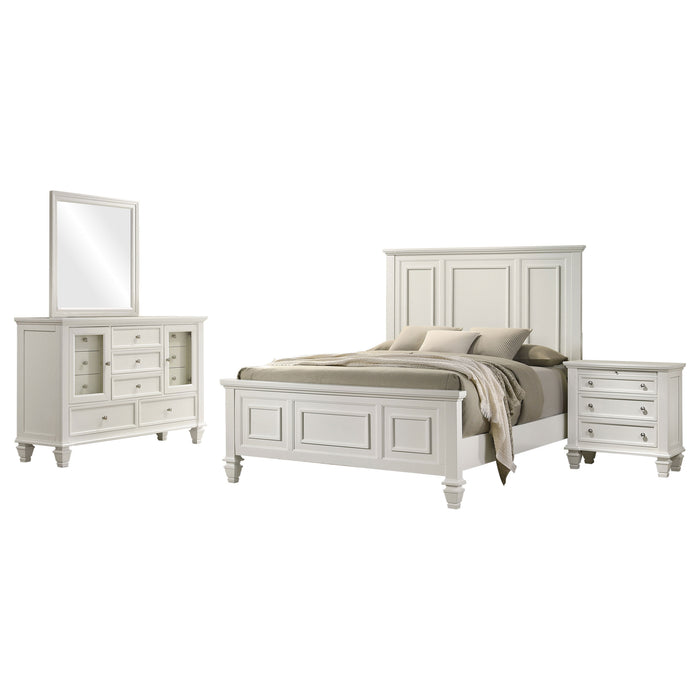Sandy Beach 4 Pc Bedroom Set - House Of Furniture/Allan's Gallery
