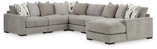 Aslan Court Sectional with Chaise - House Of Furniture/Allan's Gallery
