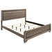 Kauffman California King, E.king, & Queen Panel Bed Washed Taupe - House Of Furniture/Allan's Gallery