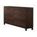 Edmonton 6-drawer Dresser Rustic Tobacco image