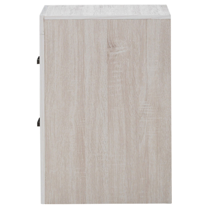 Brantford 2-drawer Nightstand Barrel Oak