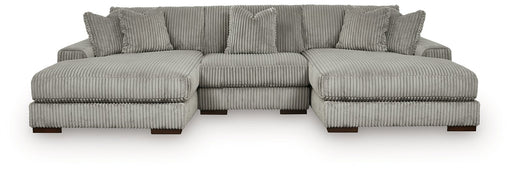 Lindyn Sectional with Double Chaise - House Of Furniture/Allan's Gallery