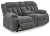 Observation Power Reclining Loveseat with Console - House Of Furniture/Allan's Gallery