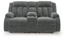 Observation Power Reclining Loveseat with Console - House Of Furniture/Allan's Gallery