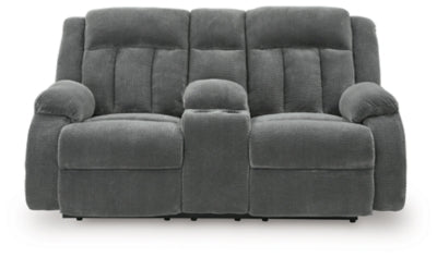 Observation Power Reclining Loveseat with Console - House Of Furniture/Allan's Gallery