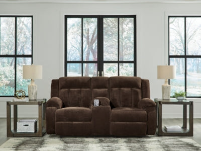 Observation Power Reclining Loveseat with Console - House Of Furniture/Allan's Gallery