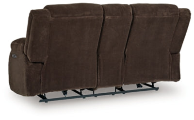 Observation Power Reclining Loveseat with Console - House Of Furniture/Allan's Gallery