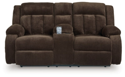 Observation Power Reclining Loveseat with Console - House Of Furniture/Allan's Gallery