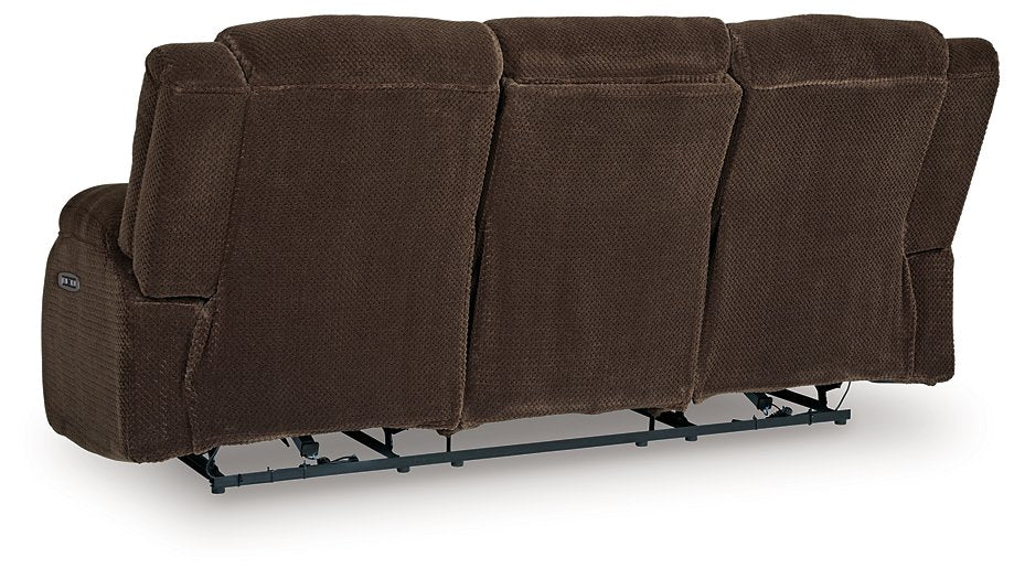 Observation Power Reclining Sofa with Drop Down Table - House Of Furniture/Allan's Gallery
