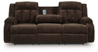 Observation Power Reclining Sofa with Drop Down Table - House Of Furniture/Allan's Gallery