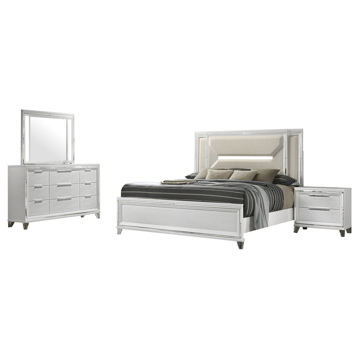 Marmore 4 Pc Bedroom Set - House Of Furniture/Allan's Gallery