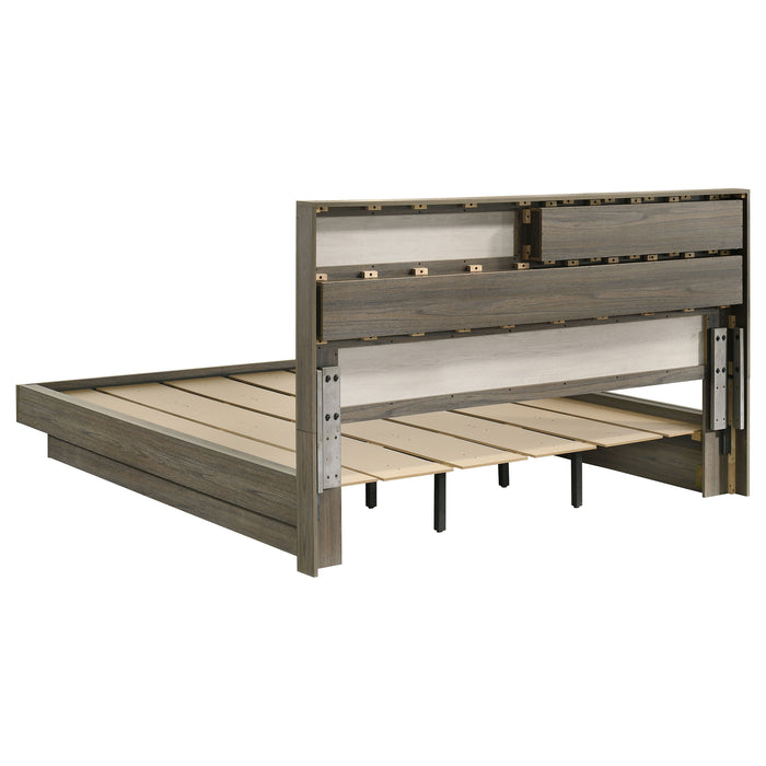 Fenwick Bookcase Platform Bed