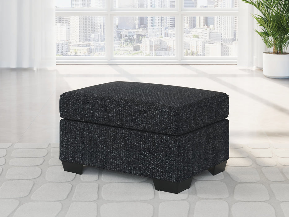 Jasmine Peaks Ottoman - House Of Furniture/Allan's Gallery
