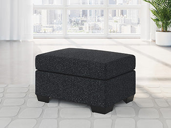 Jasmine Peaks Ottoman - House Of Furniture/Allan's Gallery