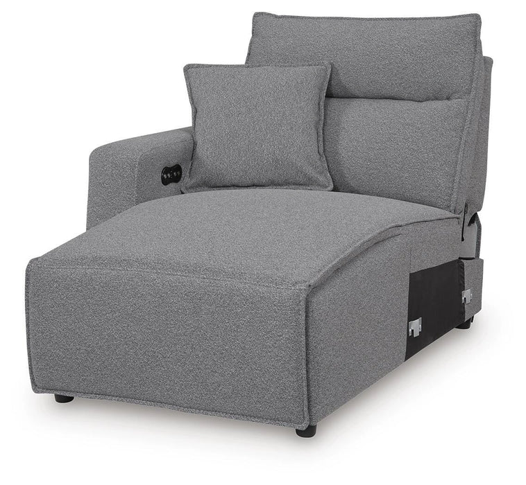 Modmax II Reclining Sectional with Double Chaise and Consoles