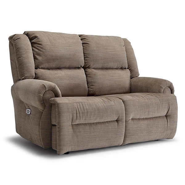 GENET LOVESEAT LEATHER POWER SPACE SAVER CONSOLE LOVESEAT- L960CQ4