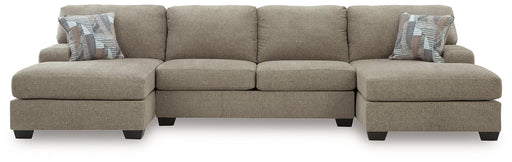 Newellen Sectional with Double Chaise - House Of Furniture/Allan's Gallery