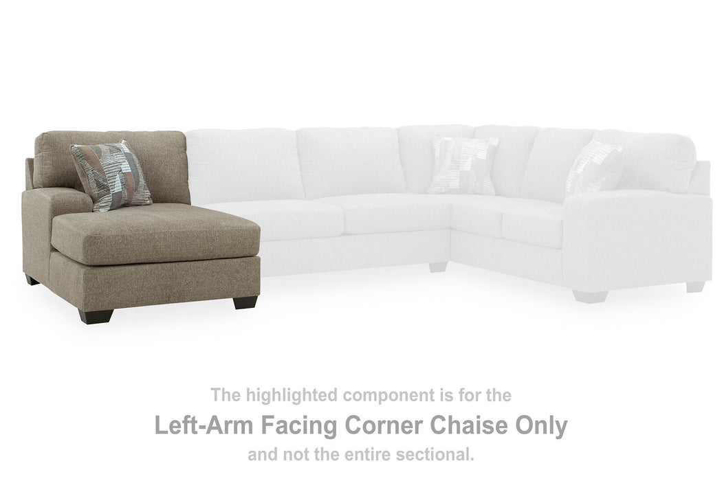 Newellen Sectional with Double Chaise - House Of Furniture/Allan's Gallery