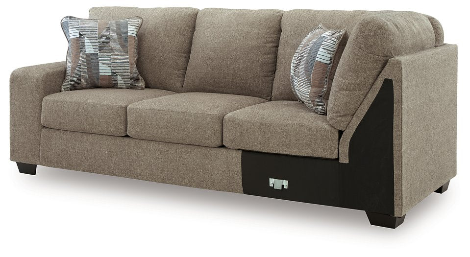 Newellen Sleeper Sectional with Chaise - House Of Furniture/Allan's Gallery