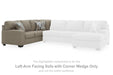 Newellen Sleeper Sectional with Chaise - House Of Furniture/Allan's Gallery
