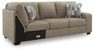 Newellen Sleeper Sectional with Chaise - House Of Furniture/Allan's Gallery