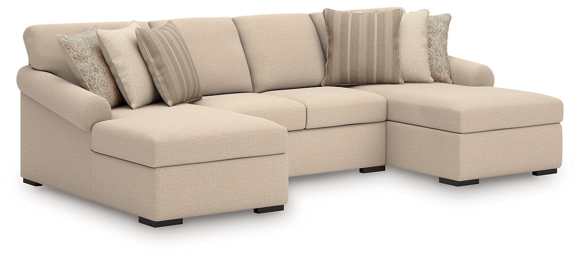 LadyMae Sectional with Chaise - House Of Furniture/Allan's Gallery