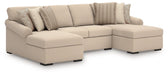 LadyMae Sectional with Chaise - House Of Furniture/Allan's Gallery