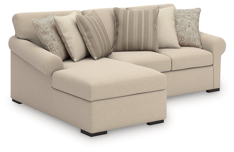 LadyMae Sectional with Chaise - House Of Furniture/Allan's Gallery
