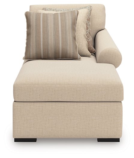 LadyMae Sectional with Chaise - House Of Furniture/Allan's Gallery