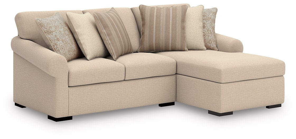 LadyMae Sectional with Chaise - House Of Furniture/Allan's Gallery
