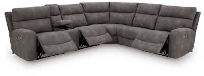 Next-Gen DuraPella Power Reclining Sectional - House Of Furniture/Allan's Gallery