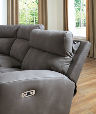 Next-Gen DuraPella Power Reclining Sectional - House Of Furniture/Allan's Gallery